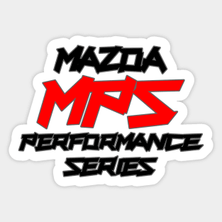 MPS, mazda performance series, Mazdaspeed Sticker